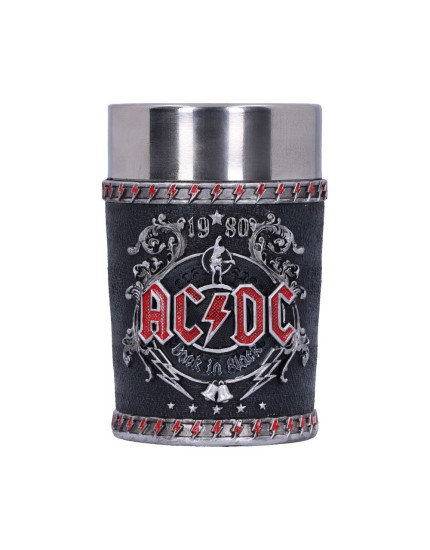 AC/DC Back in Black poldecák 8 cm obrázok 1