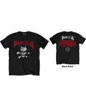 Pantera - Horned Skull Stencil (Back Print) (tričko)