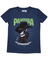 Pantera - Skeleton Cowboy (Denim Blue) (dámske tričko)