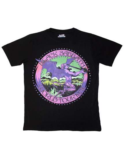 Black Sabbath - Tour 78 (Black) (Embellished) (detské tričko) obrázok 1