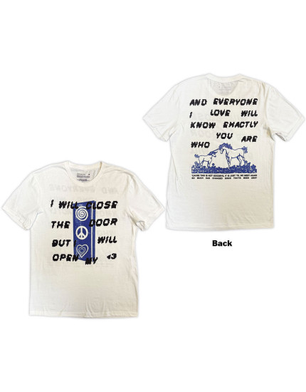 Ed Sheeran - Close The Door (Back Print) (tričko) obrázok 1