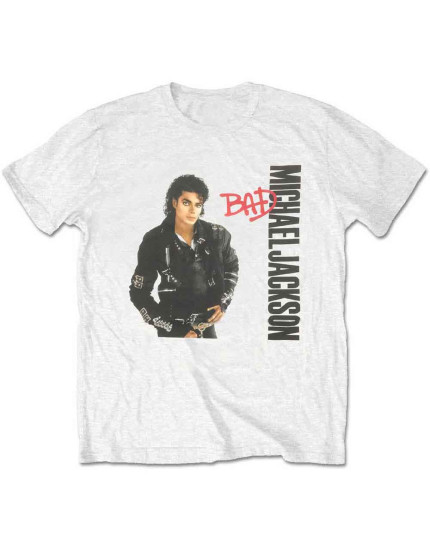 Michael Jackson - Bad (White) (tričko) obrázok 1