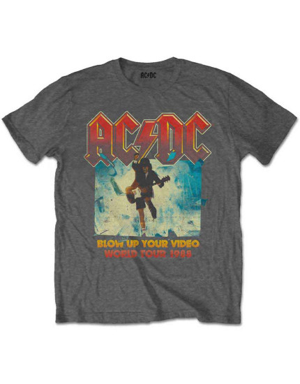 AC/DC - Blow Up Your Video (Charcoal Grey) (detské tričko) obrázok 1