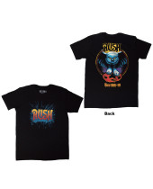 Rush - Tour 74-75 (Back Print) (tričko)