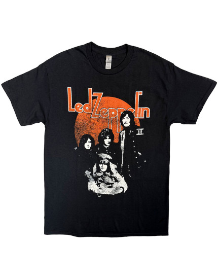 Led Zeppelin - Orange Circle (Black) (tričko) obrázok 1