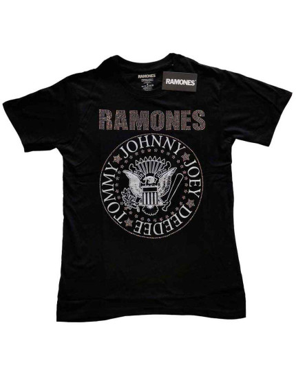 Ramones - Presidential Seal (Black) (Embellished) (detské tričko) obrázok 1