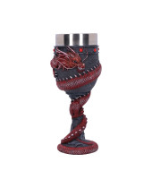 Dragon Coil kalich Red 20 cm
