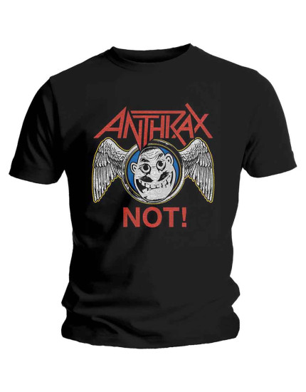 Anthrax - Not Wings (Black) (tričko) obrázok 1