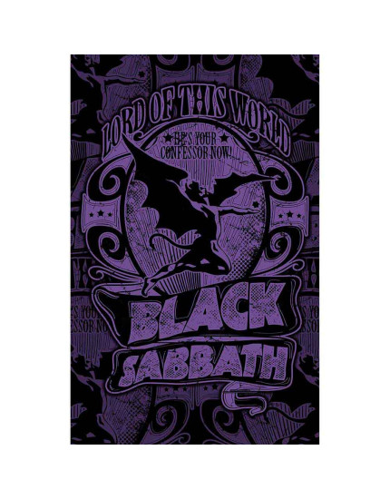 Black Sabbath - Lord Of This World (vlajka) obrázok 1