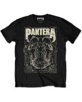 Pantera - 101 Proof Skull (Black) (tričko)