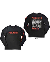 Pink Floyd - Animals B&W (Back and Sleeve Print) (Long Sleeve)