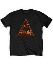 Def Leppard - Classic Triangle (Black) (tričko)