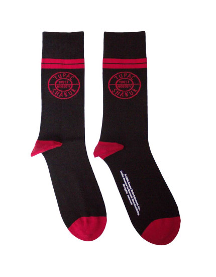 Tupac - Circle Logo (EU 40-45) (ponožky) obrázok 1