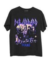 Def Leppard - Hysteria Tour (Black) (tričko)