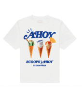 Stranger Things - Scoop Ahoy (White) (tričko)