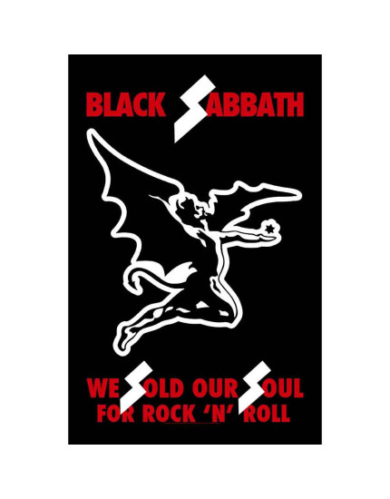 Black Sabbath - We Sold Our Souls (vlajka) obrázok 1