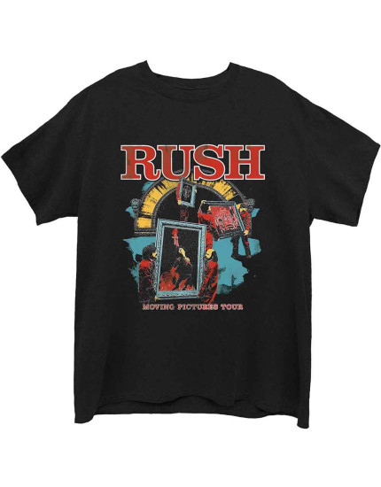 Rush - Moving Pictures (Black) (tričko) obrázok 1