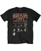 Pink Floyd - Carnegie 72 (Black) (tričko)