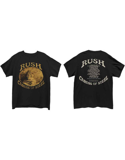 Rush - Caress of Steel (Back Print) (tričko) obrázok 1