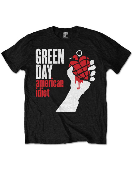 Green Day - American Idiot (Black) (detské tričko) obrázok 1