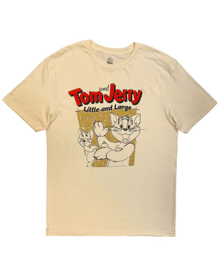 Tom and Jerry - Little and Large (Natural) (tričko) obrázok 1
