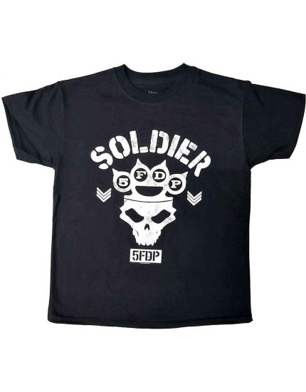 Five Finger Death Punch - Soldier (Black) (detské tričko) obrázok 1