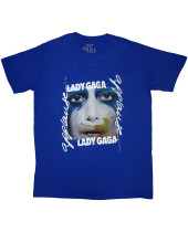 Lady Gaga - Artpop Facepaint (Blue) (tričko)