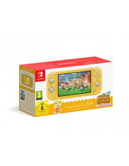 Nintendo Switch Lite Yellow + Animal Crossing - New Horizons (NSW) obrázok 1