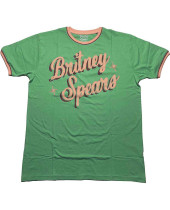 Britney Spears - Retro Text (Green) (tričko)