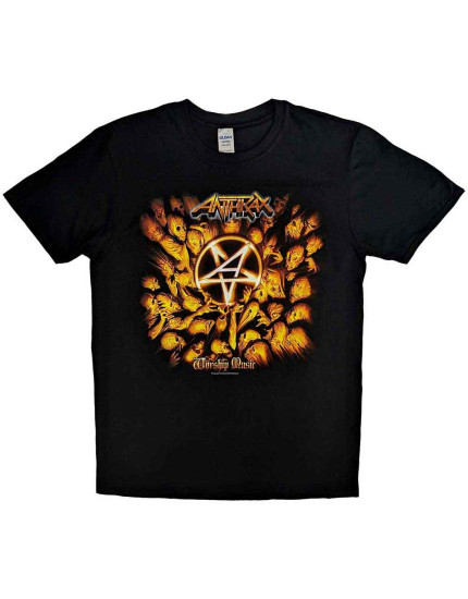 Anthrax - Worship Music (Black) (tričko) obrázok 1