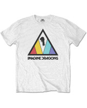 Imagine Dragons - Triangle Logo (White) (detské tričko)
