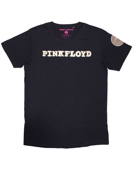 Pink Floyd - Logo and Prism Applique (Embellished) (tričko) obrázok 1