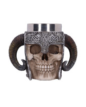 Viking Skull kalich 19cm