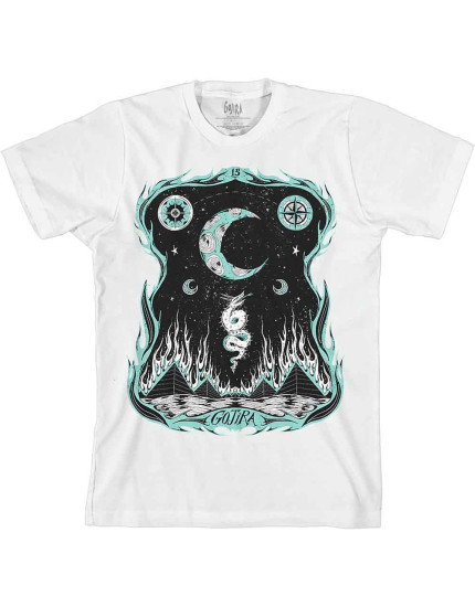 Gojira - Dragons Dwell (White) (tričko) obrázok 1