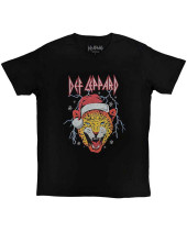 Def Leppard - Holiday Leppard (Black) (tričko)