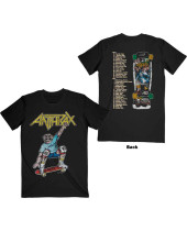 Anthrax - Spreading Skater Notman Vintage (Back Print) (tričko)