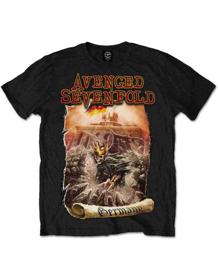 Avenged Sevenfold - Germany (Black) (tričko) obrázok 1