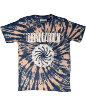 Soundgarden - Logo Swirl (Blue) (Wash Collection) (tričko)