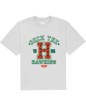 Stranger Things - Deck The Hawkins (Grey) (tričko)