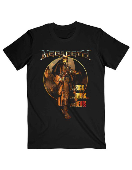 Megadeth - The Sick, The Dying And the Dead Circle (Black) (tričko) obrázok 1