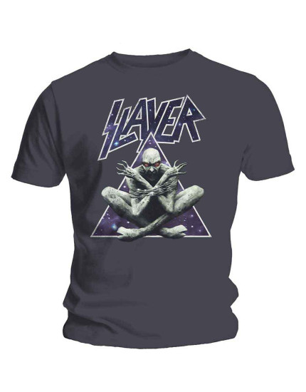 Slayer - Triangle Demon (Charcoal Grey) (tričko) obrázok 1