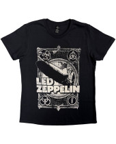 Led Zeppelin - Vintage Print LZ1 (Black) (dámske tričko)