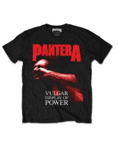 Pantera - Red Vulgar (Black) (tričko)