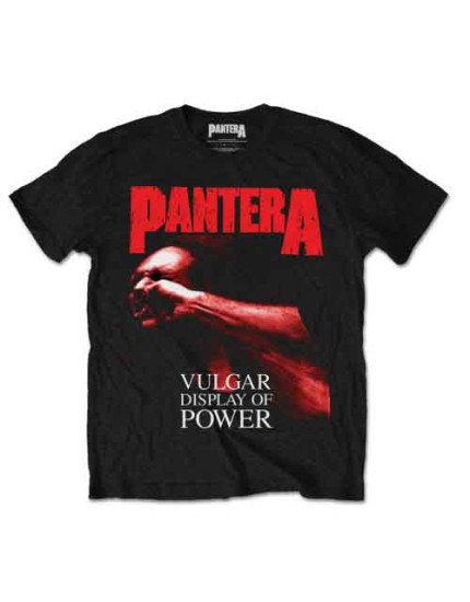 Pantera - Red Vulgar (Black) (tričko) obrázok 1