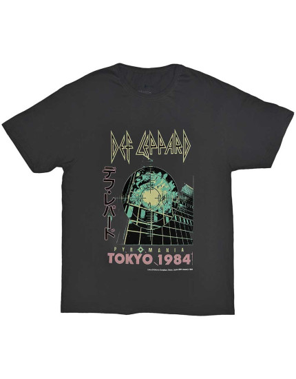 Def Leppard - Tokyo (Charcoal Grey) (tričko) obrázok 1