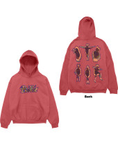 Billie Eilish - Silhouettes (Red) (Back Print) (mikina)