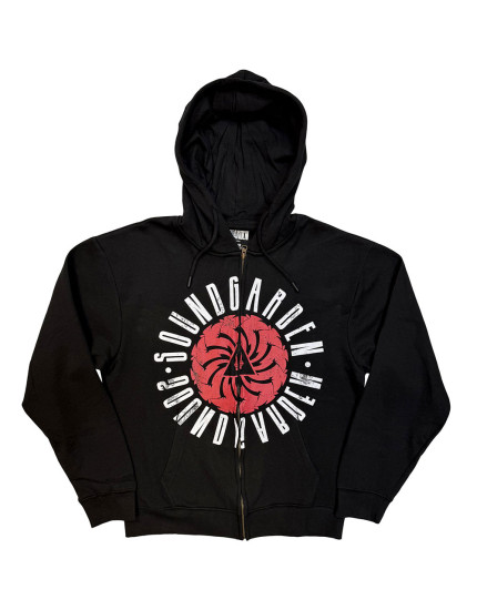 Soundgarden - Circle Logo (Black) (mikina na zips) obrázok 1