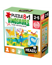 HEADU - 8+1 Dinosaury (Puzzle)