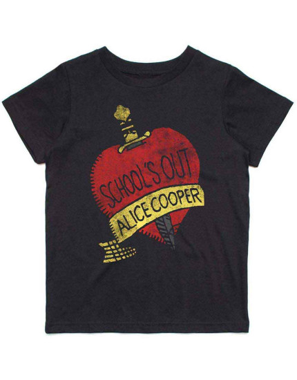Alice Cooper - Schools Out (Black) (detské tričko) obrázok 1