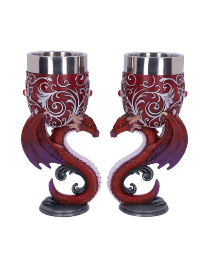 Dragons Devotion kalichy 18 cm (Set - 2 kusy) obrázok 1